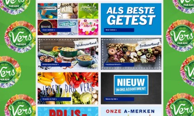 Screenshot aldi website aanbiedingen