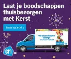 Laat je boodschappen met kerst thuisbezorgen